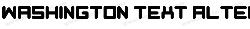 Washington Text Alternates字体转换